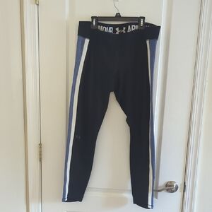 Under Armour Black ColdGear Leggings - XL